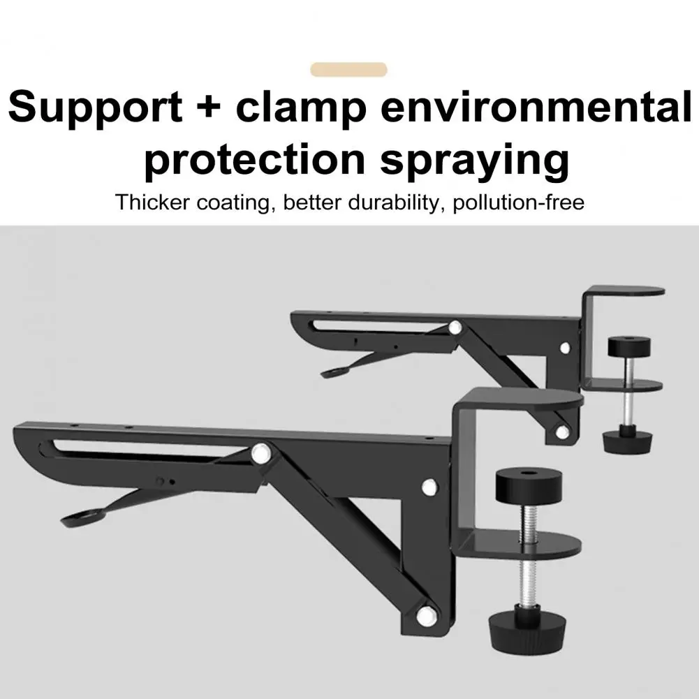 Foldable Desk Extender Adjustable Computer Desk Arm with Foldable Tray for Wrist Elbow Support Universal Office for Home