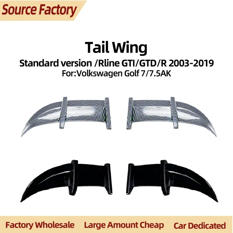 

Бамперы для Volkswagen Golf MK7/7,5 GTI GTD R 2013 2014 2015 2016 2017 2018 2019, обычная версия, модификация хвоста и верхнего крыла