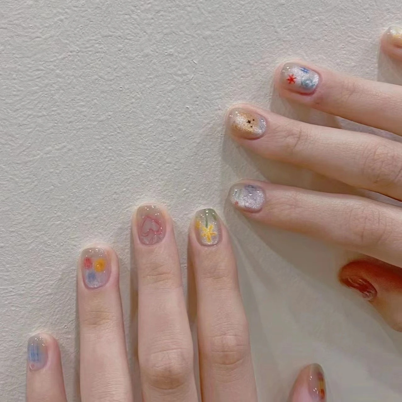 Рисунок 3 - окрашенные стеклянные бусины