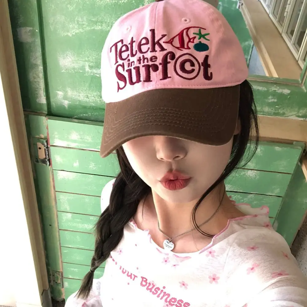 

Embroidered Baseball Cap Sunshade Sun Protection Embroidery Letter Baseball Hat Peaked Cap Sunscreen Hat Sunshade Sun Hat Daily