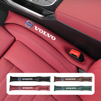 2Pcs Car Seat Gap Filler Strip Soft Pads Leather Car Styling Spacer For Volvo Xc60 Xc90 V40 V60 S60 V50 V90 S80 C40 XC40 V70 C30