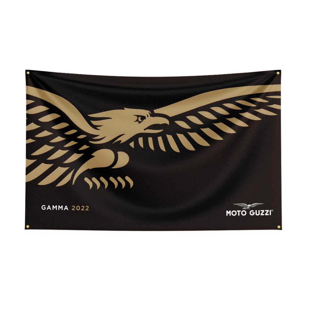 

3X5 FT Moto Guzzis Flag Polyester Printed Motorcycle Banner For Decor