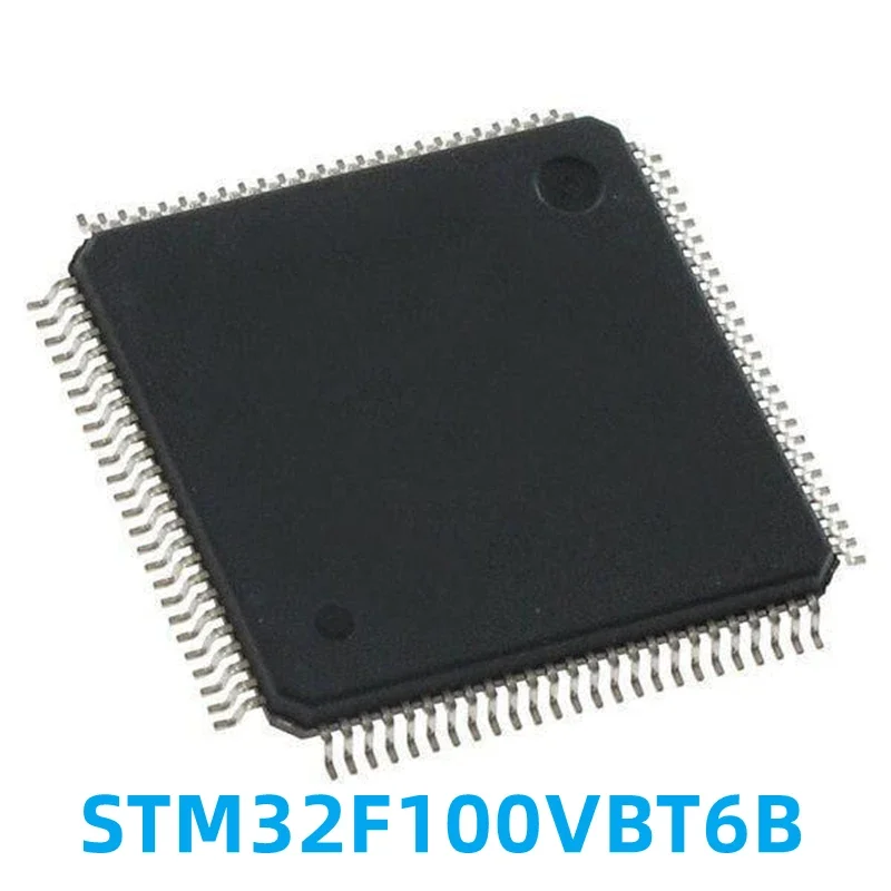 1PCS STM32F100VBT6B STM32F100 QFP-100 IC 32-bit Processor MCU