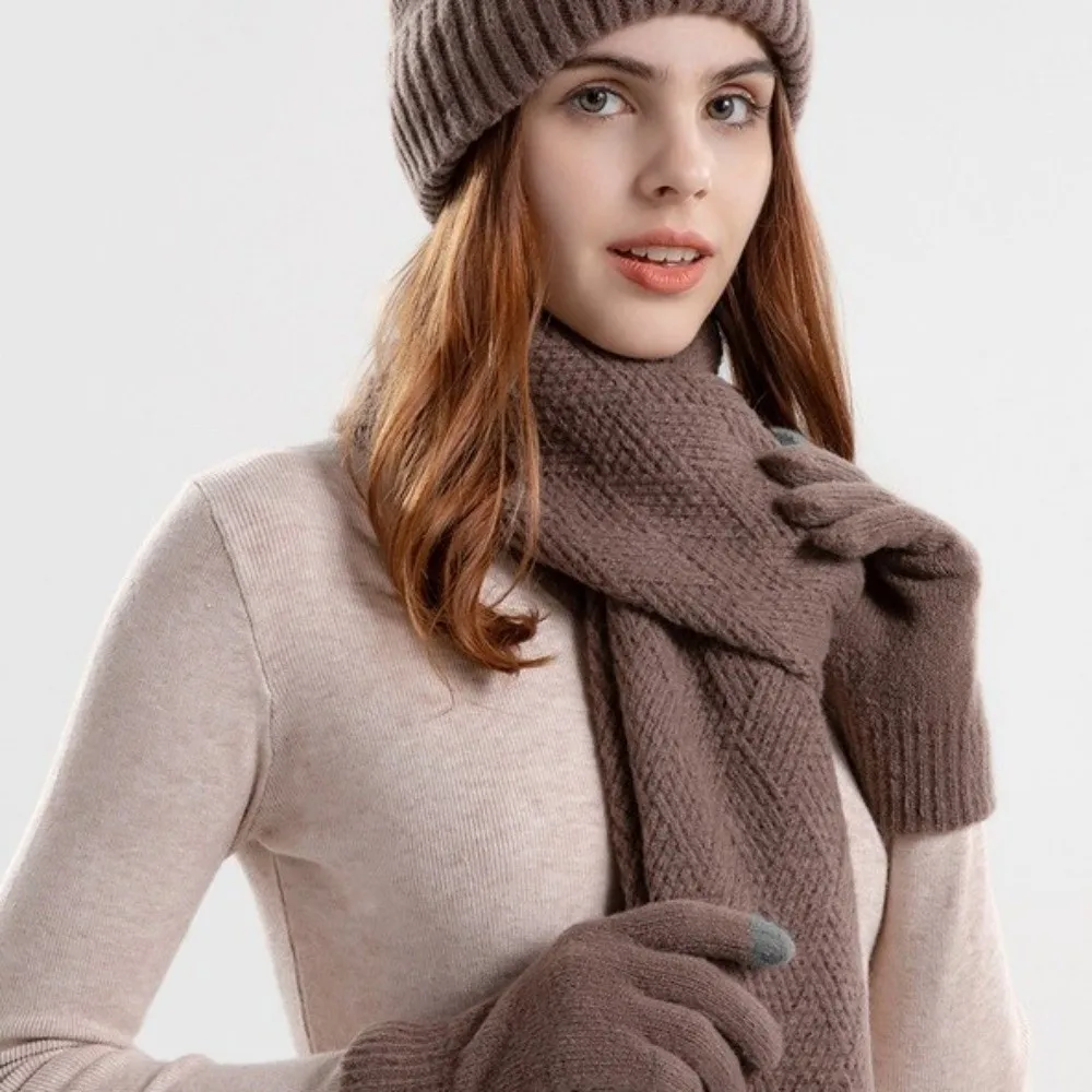 3pcs-set-warm-winter-hat-scarf-gloves-set-lining-windproof-scarf-neck-warmer-suit-soft-thicken-knit-beanie-snood-set