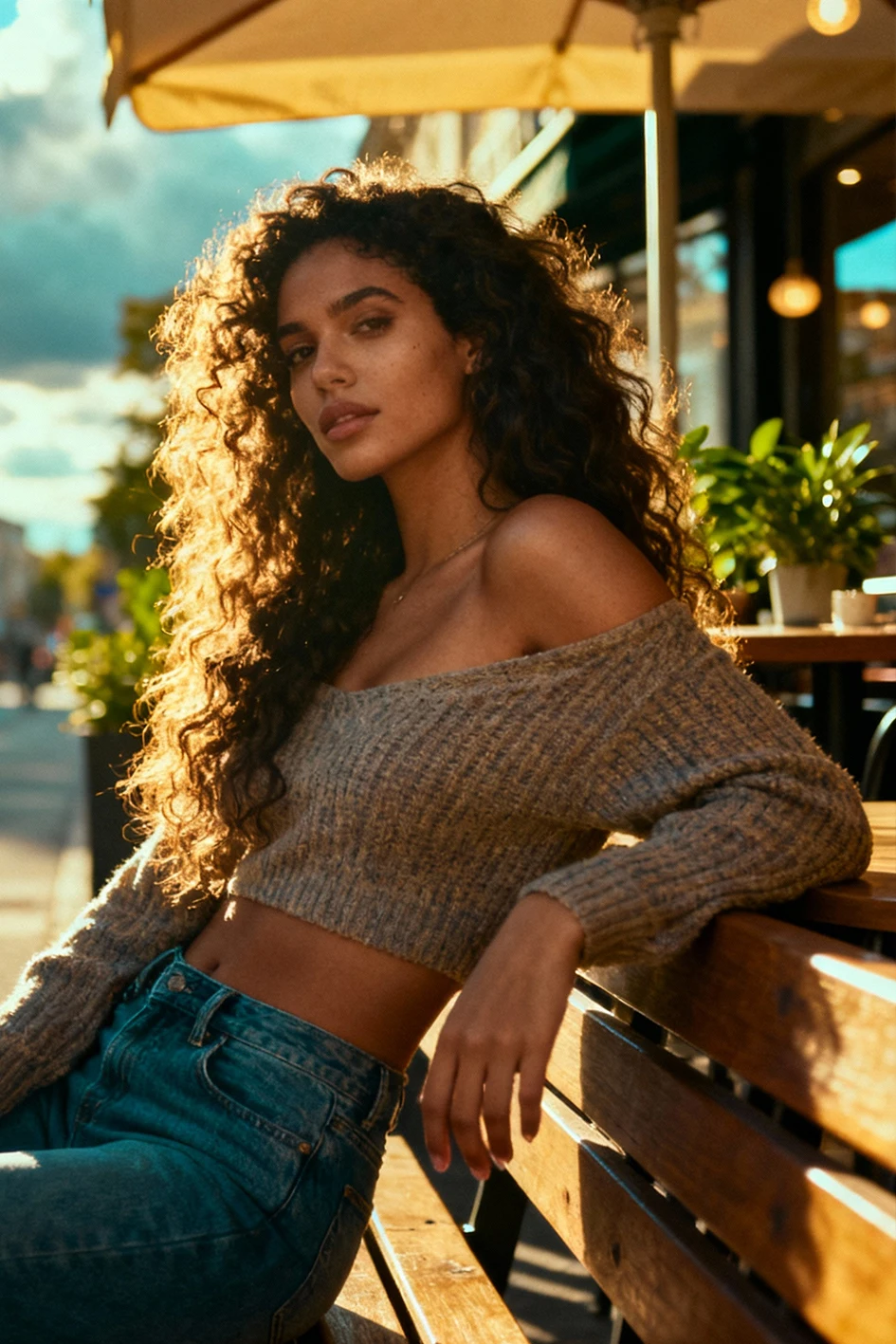 

Burlap Background Vintage Lady Metal Sign, Rustic Wall Art for Farmhouse Home Decor