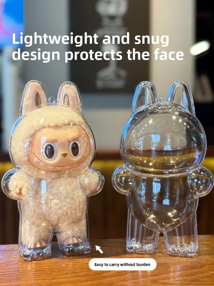 

Labubu Third Generation Coke Happin Factor Dustproof Cover Protecting Coat for Dolls ex Trendy Cotton Plu Toy Cover