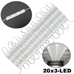 LED Module Kit 60leds Interior Trailer Lights Lorries Caravan LWB Lamp Lighting Strip Camper For Trafic Master Transit Sprinter