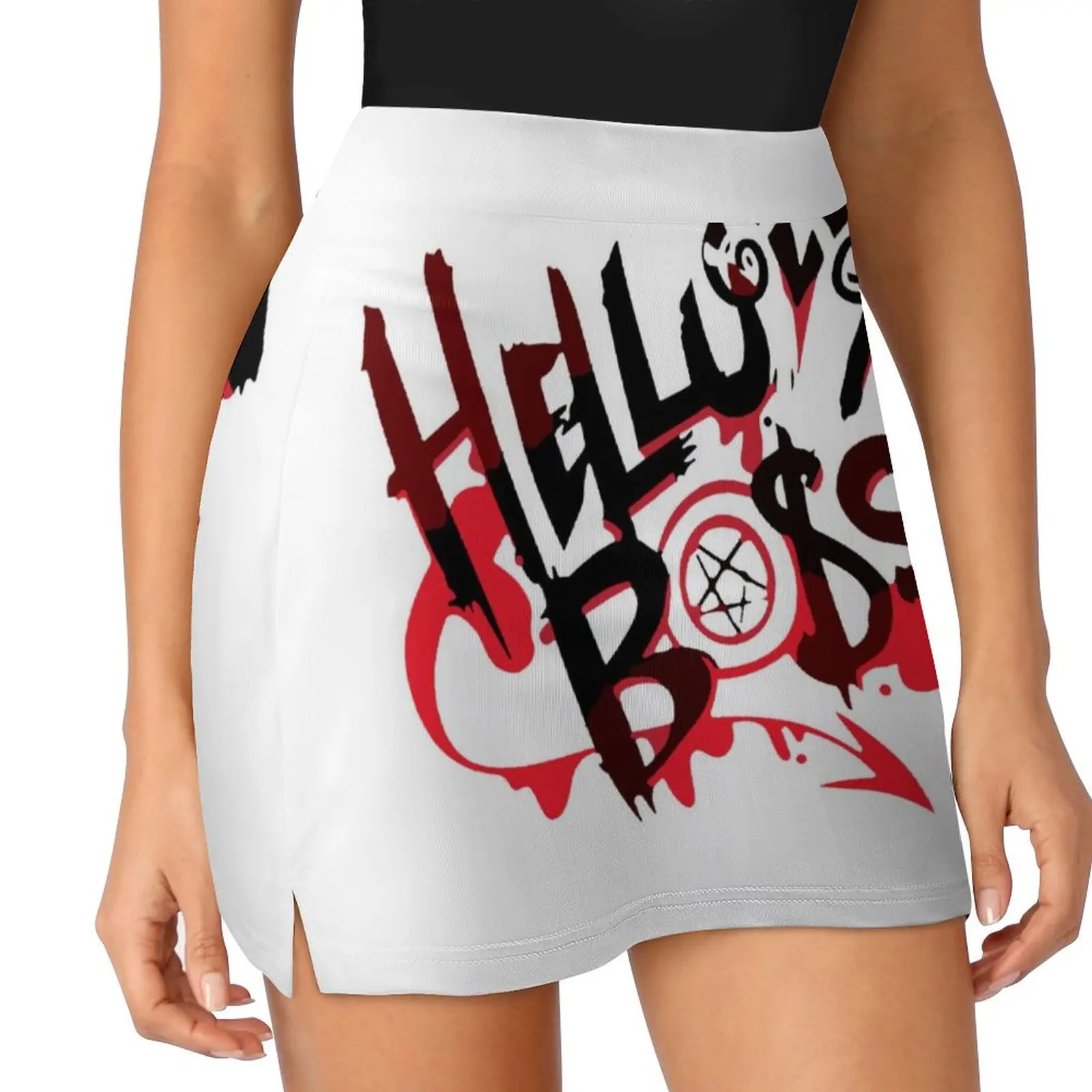 Helluva Boss Minirock Rock Damen Koreanische Röcke