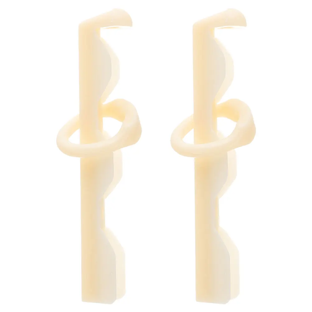 

Billiard Repair Tool Pool Rod Tip Clamp Stick Accessory Device Maintenance Tools Beige 1 Pair Plastic Durable Portable Easy