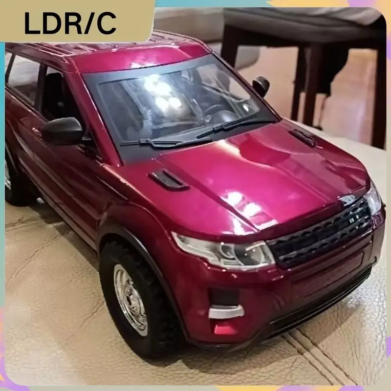 LDRC 1/14 4WD RC Crawler Car with LED Light System, Off-Road Rock Crawler RTR Remote Control Truck Toy for Adults Kids Gift