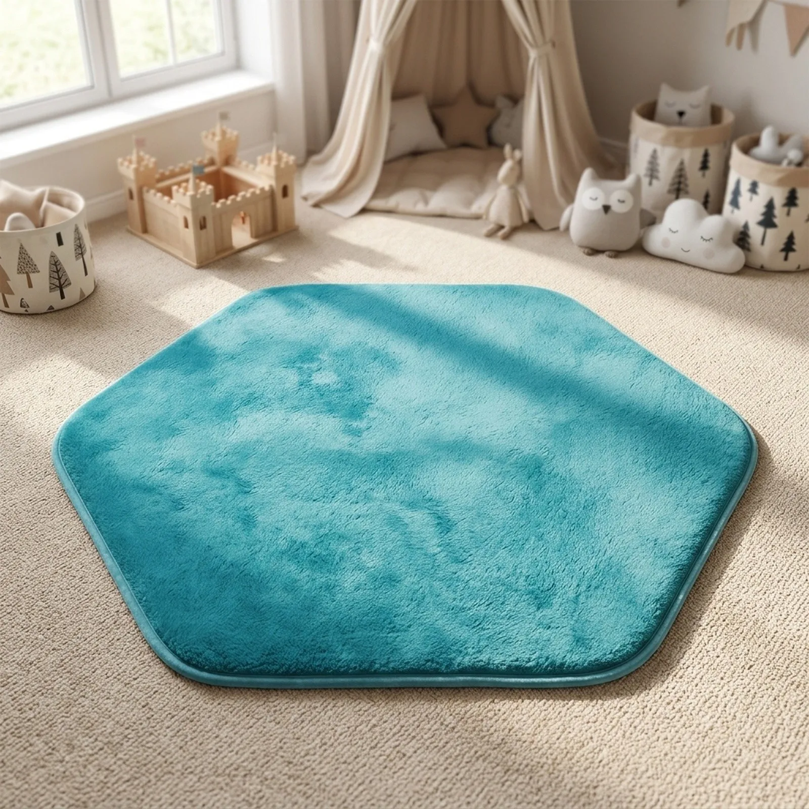 for Baby Crawling Play Rug Baby Crawling Play Soft Material for versatile Use Comfortable Environment for Baby