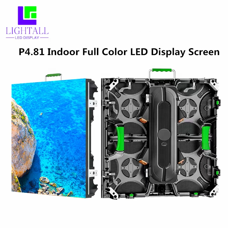 P2.6 P2.9 P3.91 P4.81  Outdoor  High Brightness Waterproof IP65 500*500mm  Full Color LED  Rental Display-Cabinet LED Video Wall