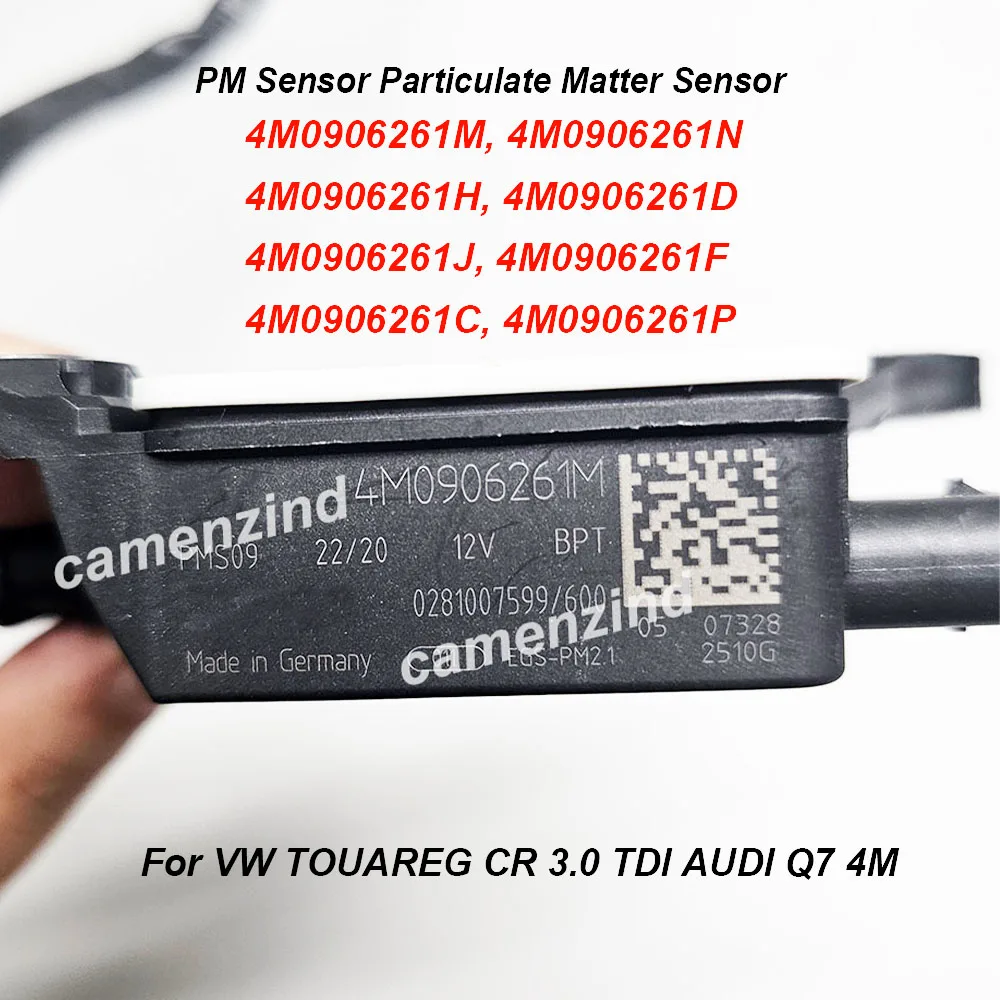 

4M0906261M PM Particulate Matter Sensor 4M0906261N 4M0906261H 4M0906261D 4M0906261J 4M0906261F For Touareg CR 3.0 TDI Q7 4M