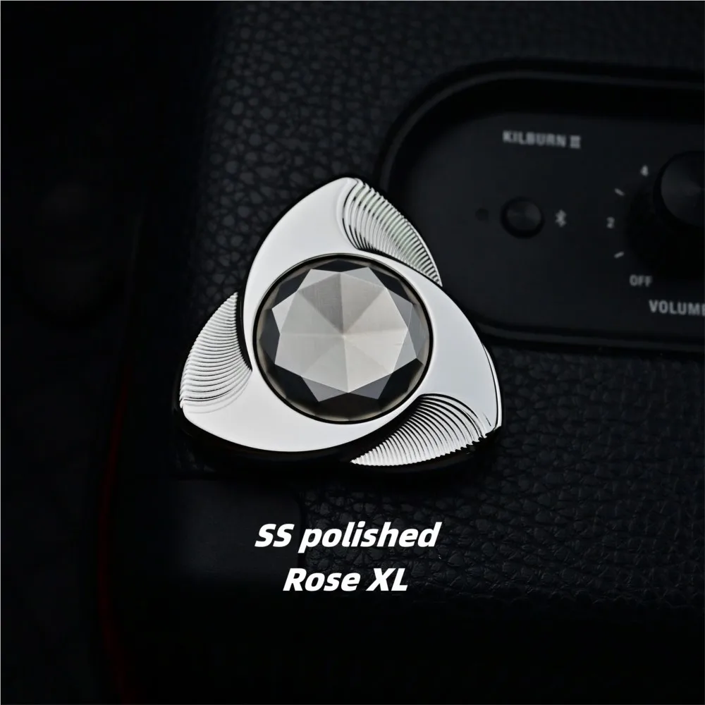 Kinetics Asia Pacifi EDC Rose XL Fidget Spinner Stressabbau-Spielzeug Original Design Angstlinderung Gadgets Fidget Toys Erwachsene