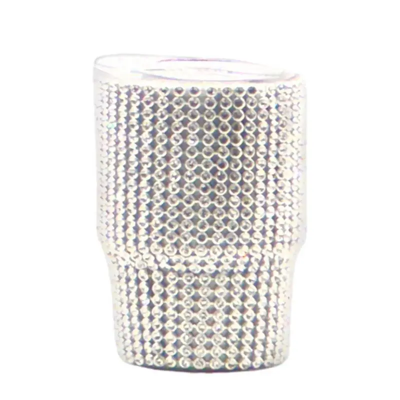 

Glitter Shot Glass Small Glitter Cups Stylish Bling Small Cup Metal Drinking Cups Stainless Steel Double Wall Glitter Cup For