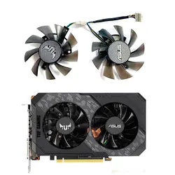 75MM FD8015U12D 6Pin, wentylator do chłodzenia kart graficznych, dla ASUS RTX 2060 GTX 1660 1660Ti TUF GAMING OC, zastąp T128015BU