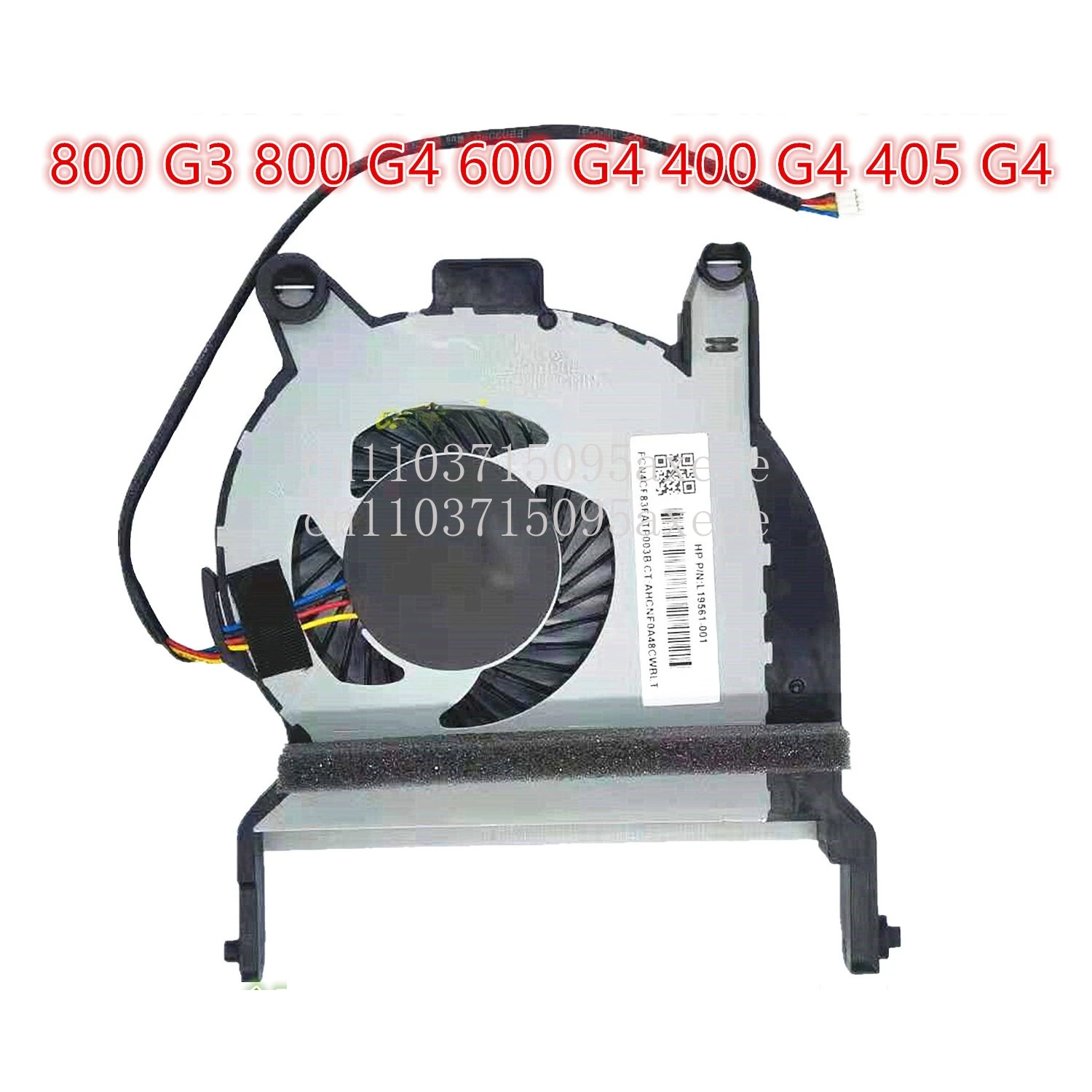 Ventilador de refrigeração para HP EliteDesk 800 G4 800 G3 600 G4 Mini PC L19561-001 L19564-001-