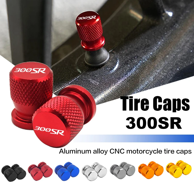 For CFMOTO 300SR 300 SR 2021-2024 2022 2023  Motorcycle CNC Aluminum Wheel Tire Valve caps Airtight Covers