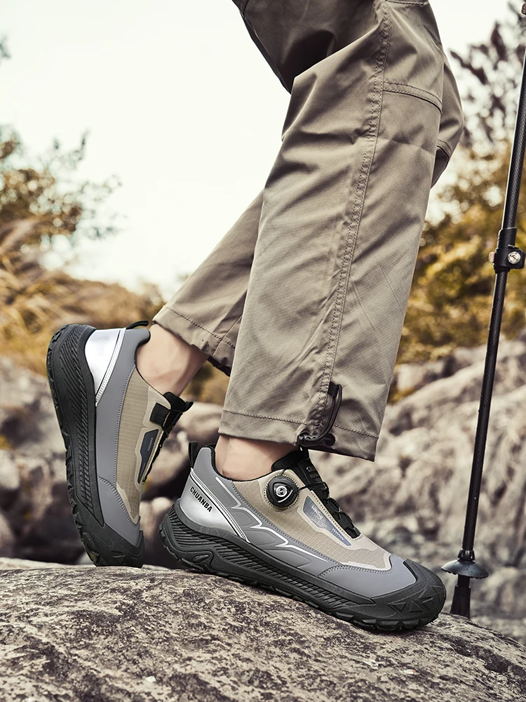 Herren-Freizeitschuhe, modische Sportschuhe, klassische und stilvolle Sneaker mit Schnürung, leicht, bequem und atmungsaktiv. – Detail 11