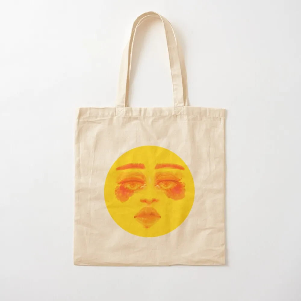 

Lady in the Sun Tote Bag tote bag men shopper bag women canvas sacs de shopping Lady