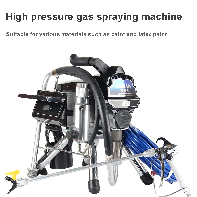 3.2L Portable 3500W High-Pressure Airless Spraying Machine Professional Wall Paint Spray Gun Household Wall Painting Machine