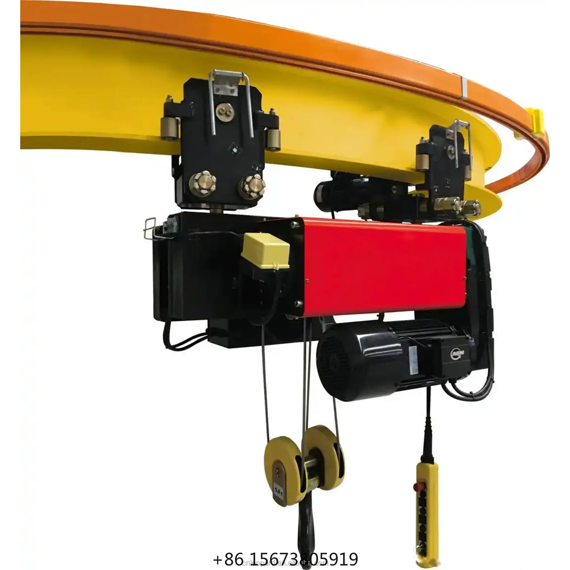 

New Hot Sale European Style Electric Hoist 3-5 Ton-FEM Standard Low Headroom Double Speed CE Certified for Retail & Hotels