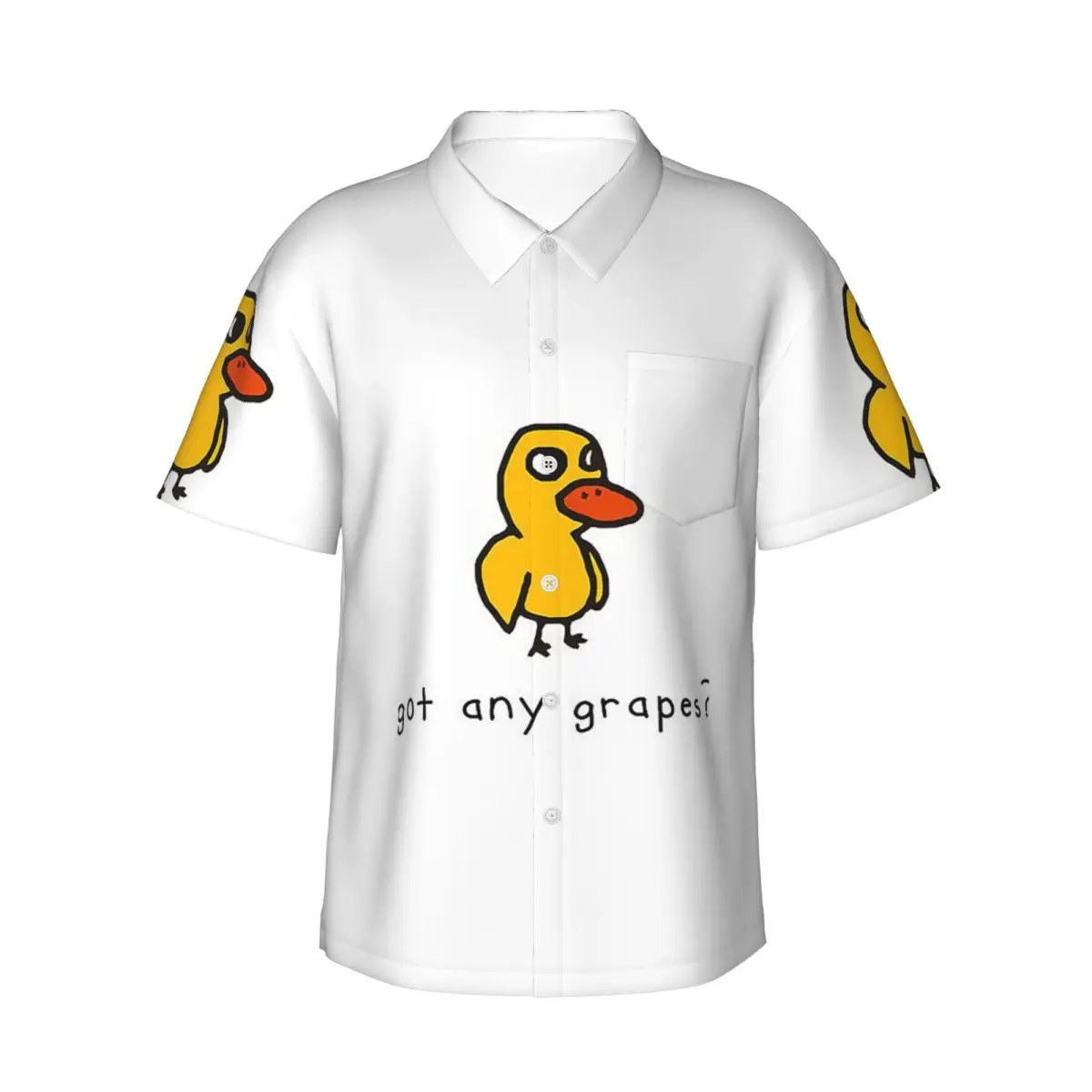 

Мужские рубашки Got Any Grapes, гавайская рубашка с коротким рукавом, забавные топы с лацканами для летнего пляжа