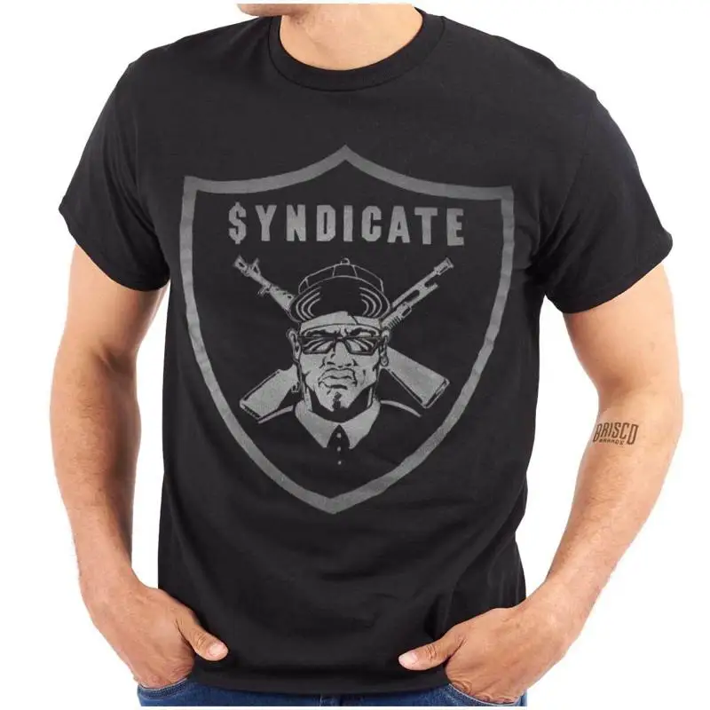 Vintage Hip Hop Syndicate Shield Graphic T Shirt Men or Women