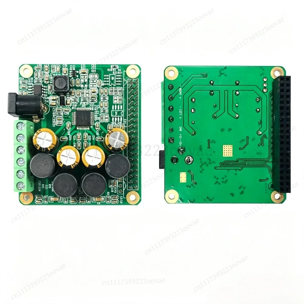 RPi HiFi DAC AMP HAT for Raspberry Pi 5 4 Zero Zero W 3B 3B+, Replacement Audio Module