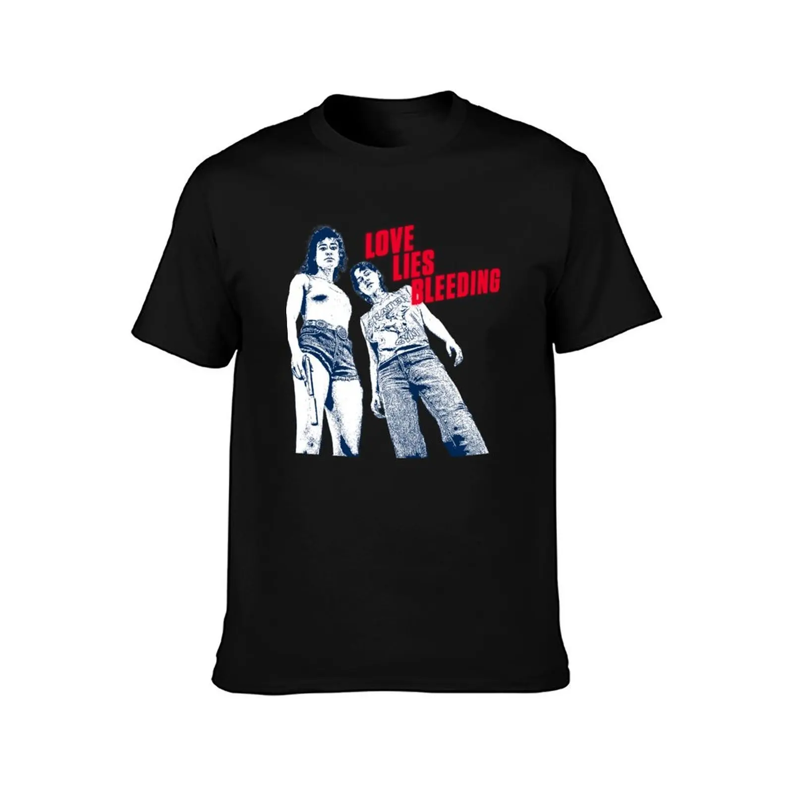 Love Lies Bleeding movie poster T-Shirt Plus Size Solid Color T-Shirt