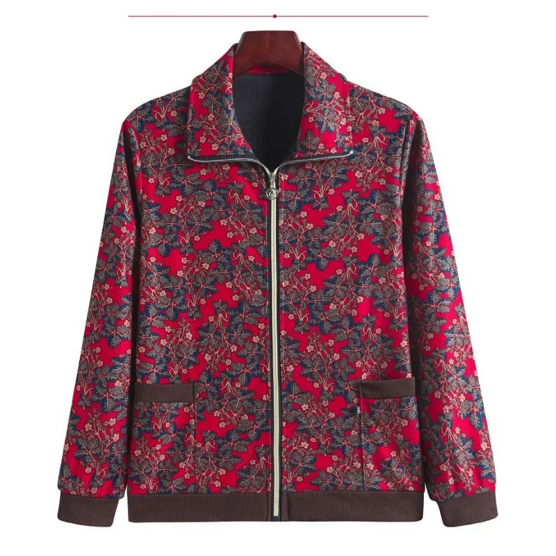 

Осенняя мода на молнии, новый стиль, клетчатый карман с принтом, модный свободный универсальный повседневный топ с длинными рукавами