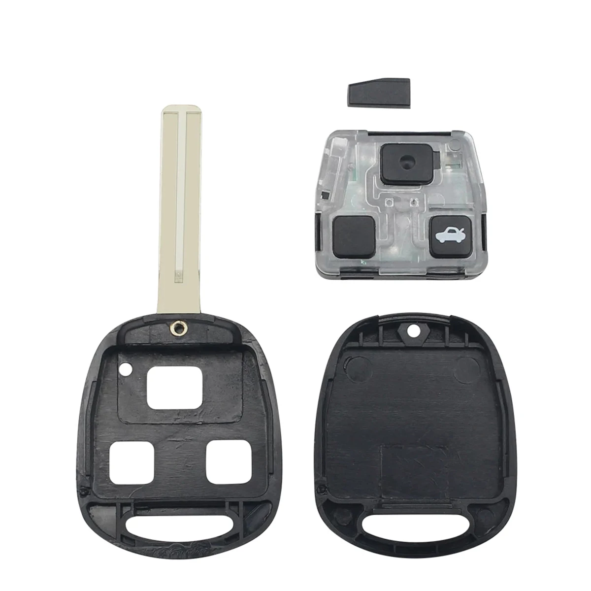 BEST KEY 314.4 Mhz HYQ12BBT RX350 2007-2009 LS430 ES330 SC430 3 Buttons Fob 4D67 Chip Car Remote Key For Lexus RX330 2004-2006