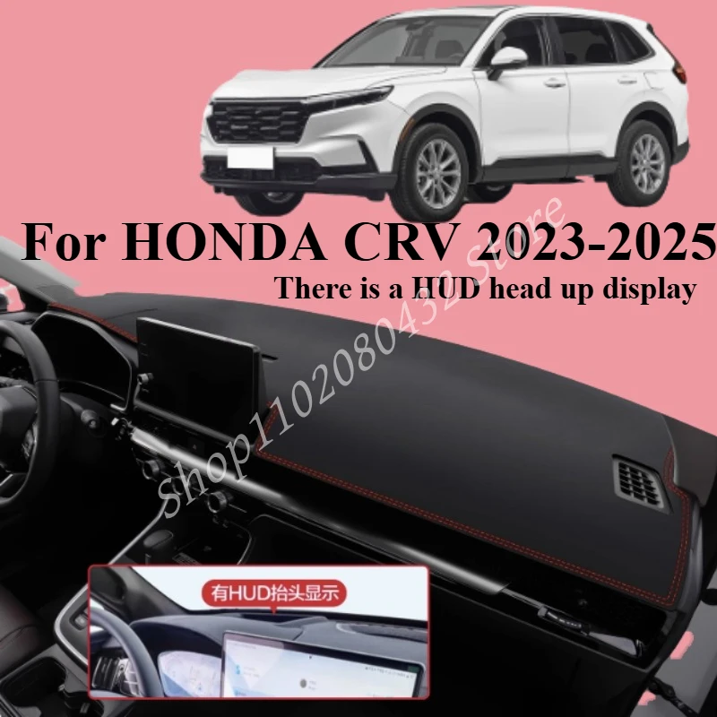 

LHD Car Dashboard Cover Dash Mat For HONDA CRV 2023-2025 Auto Non-slip Sun Shade Pad Carpet