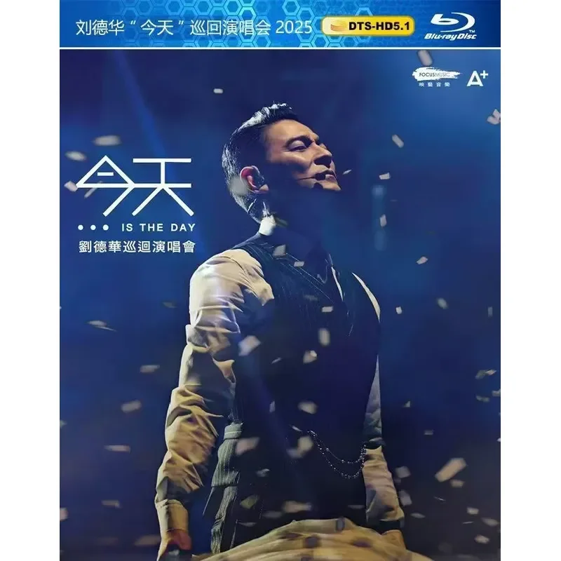 New Ultra Clear Blu-ray Andy Lau Tour Today 2025 Concert Live Performance High Definition Video Disc Collection