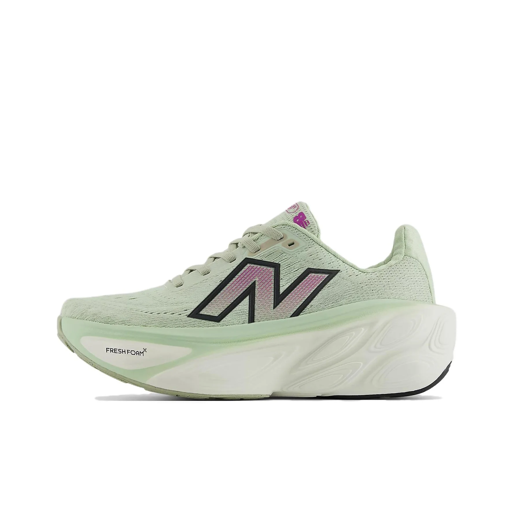 New Balance NB Fresh Foam X More V5 Low top Running Shoes Women's Light Green WMORLM5