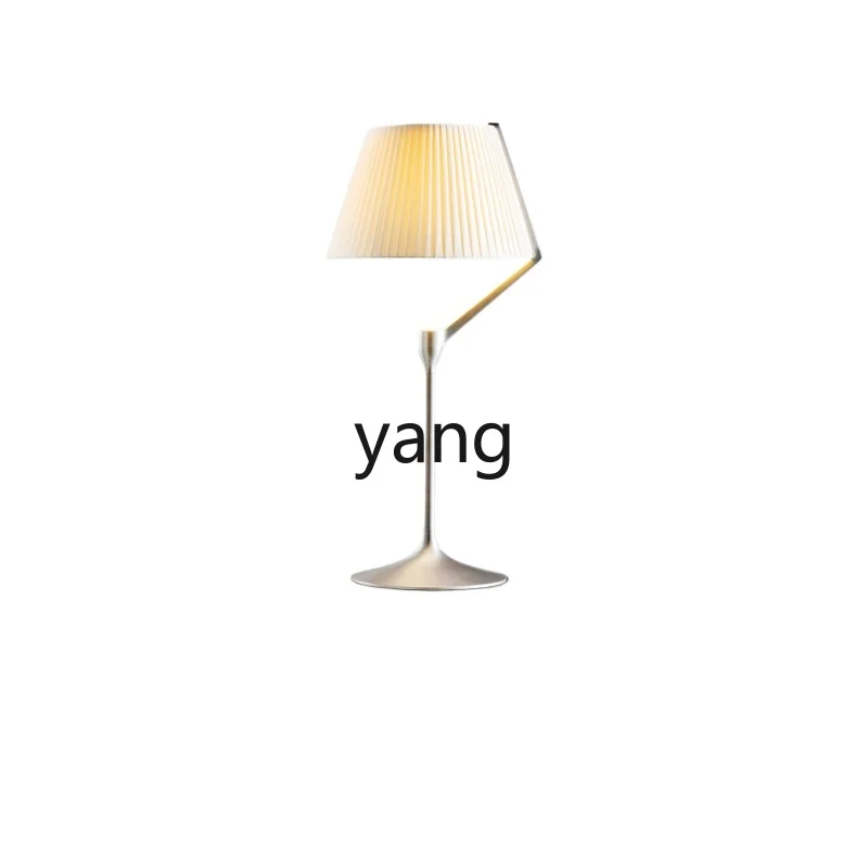 

Yjq Modern Minimalist Cloth Covered Table Lamp Creative and Slightly Luxury Living Room Study Bedroom Bedside Floor Lamp