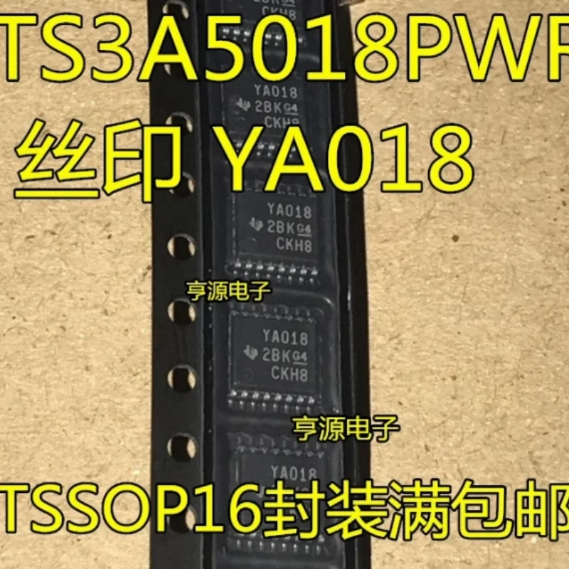 Оригинальный 100% новый 5-50 шт./лот TS3A5018PWR TS3A5018 YA018 TSSOP-16