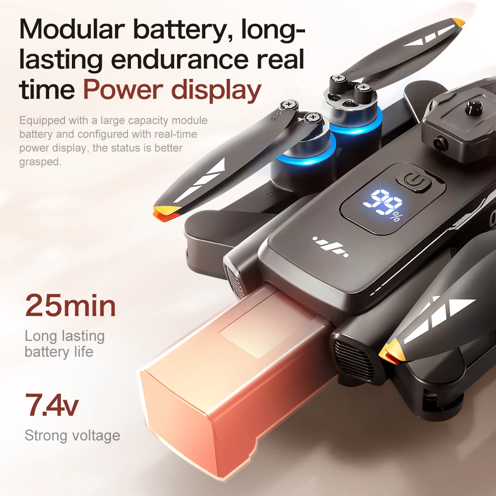 Batería 3,7V 1300mAh Para Dron GT8 – Repuesto Profesional Para Cuadricóptero 4K/8K, Set De 2 Baterías Con Protección De Sobrecarga