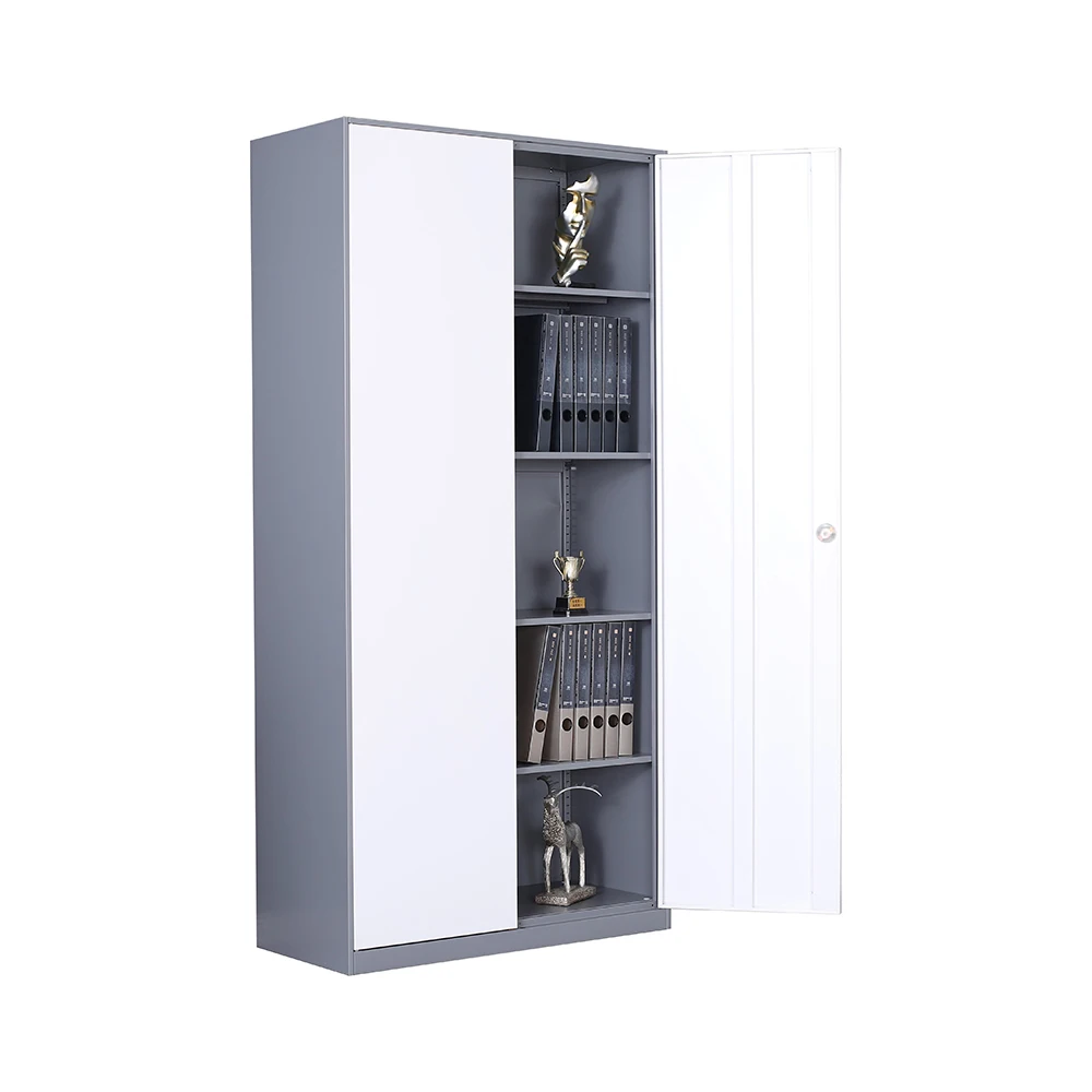 Customized Modern Home Office School 2 Door Steel Tall Storage Vertical Filing Cabinet with Lock