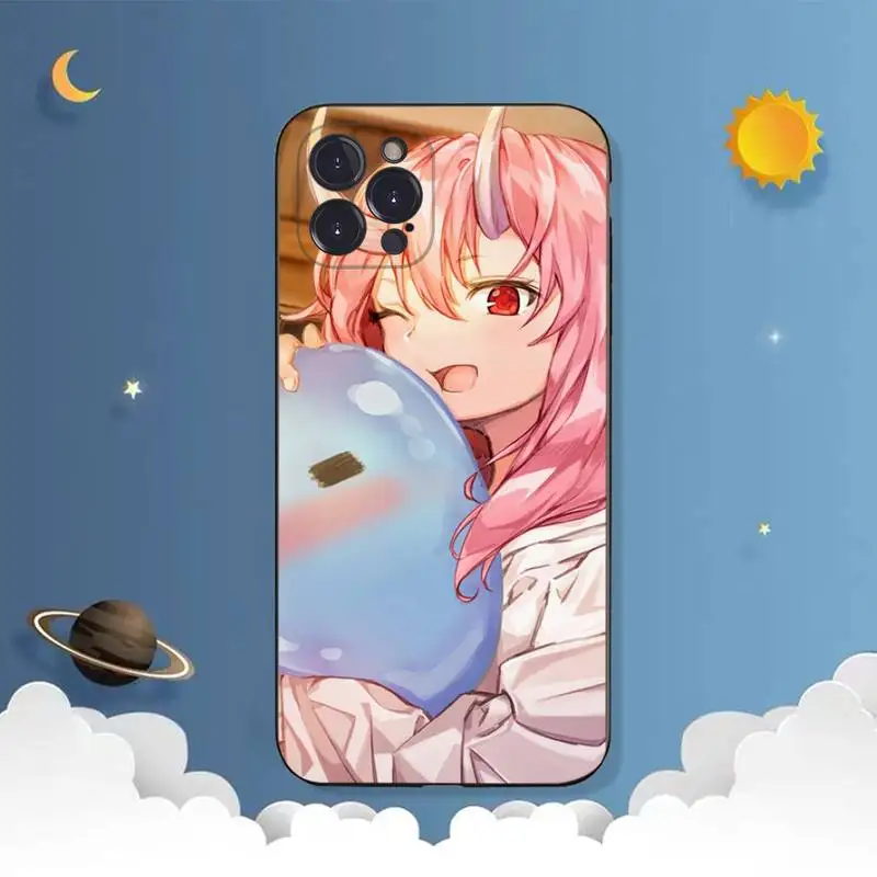 Tensei Shitara Slime Datta Ken Rimuru Anime Phone Case For iPhone 6 7 8 Plus 11 12 13 14 Pro SE 2020 MAX Mini X XS XR Back Cover