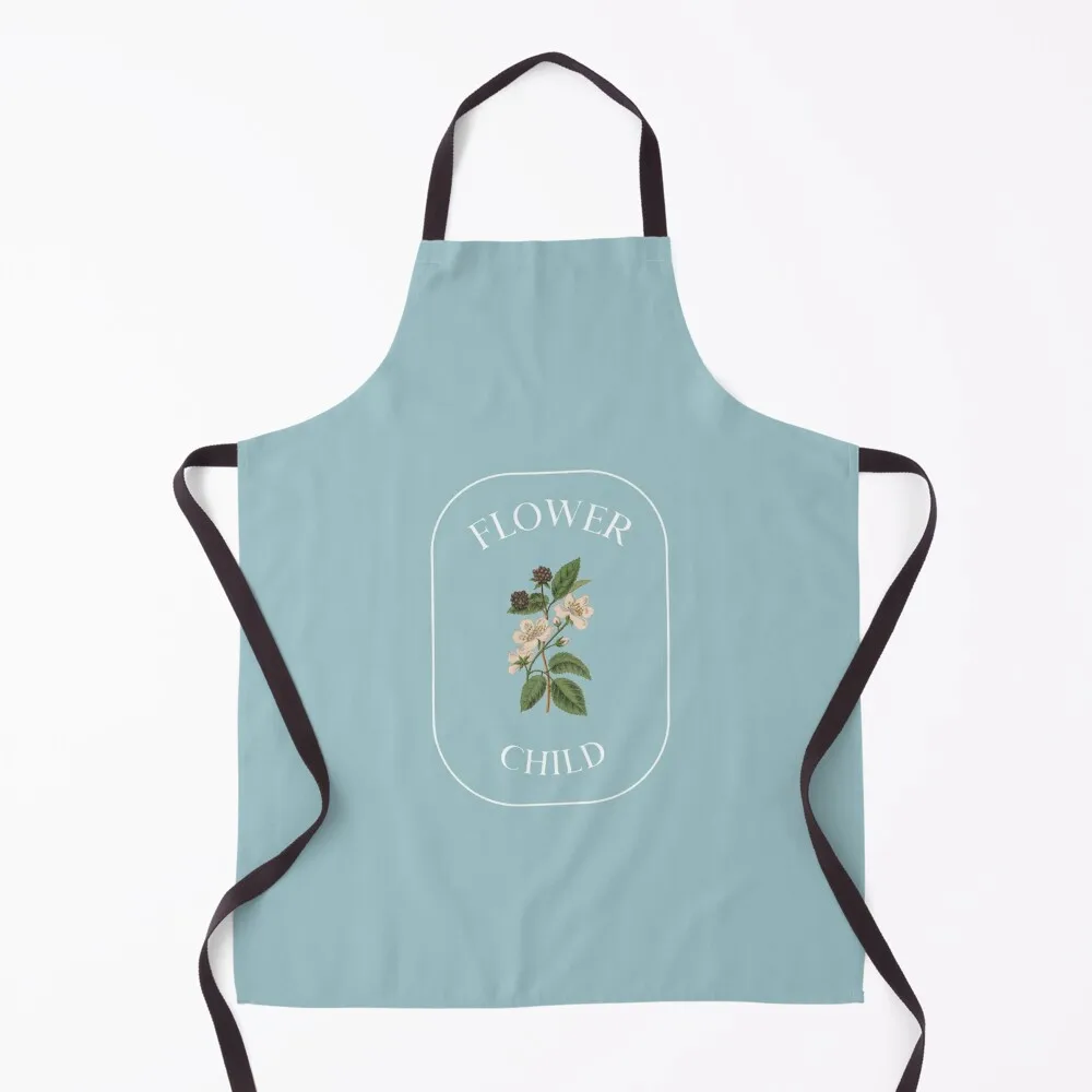 Flower Child design Apron Woman Kitchen Kitchen Special Accessories Apron