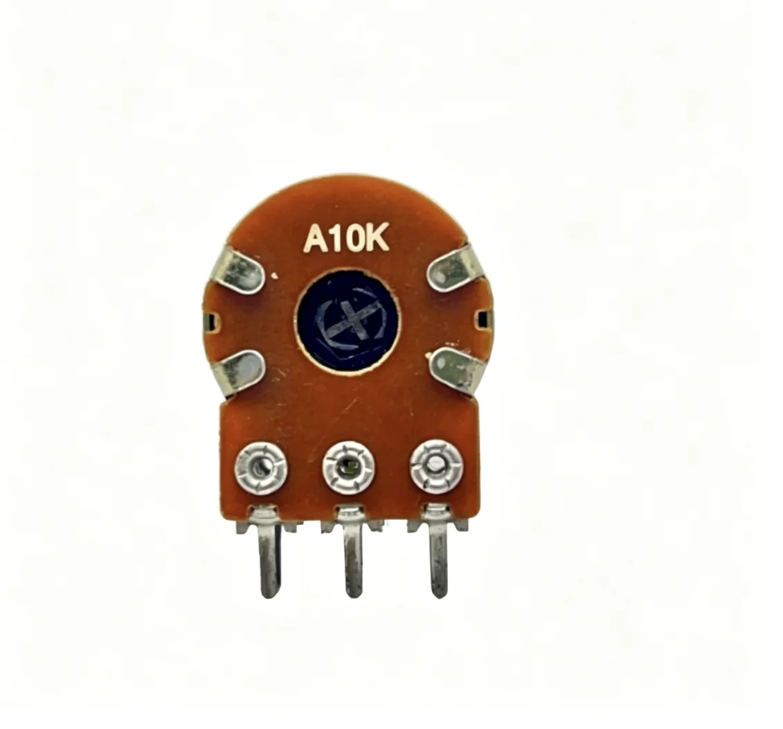 Taiwan ALPHA RK16 dual potentiometer A10K * 2 axis length 15MM1 pcs