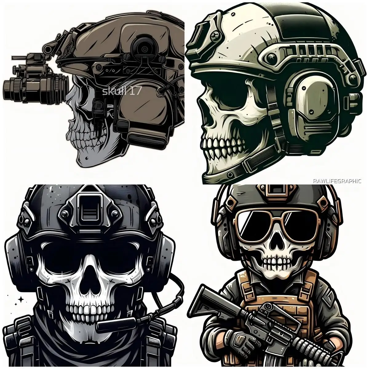 

Gears of War Skull Car Decal Waterproof Scratch-proof Sticker DIY Windshield Creative Laptop Skateboard Truck Stickers