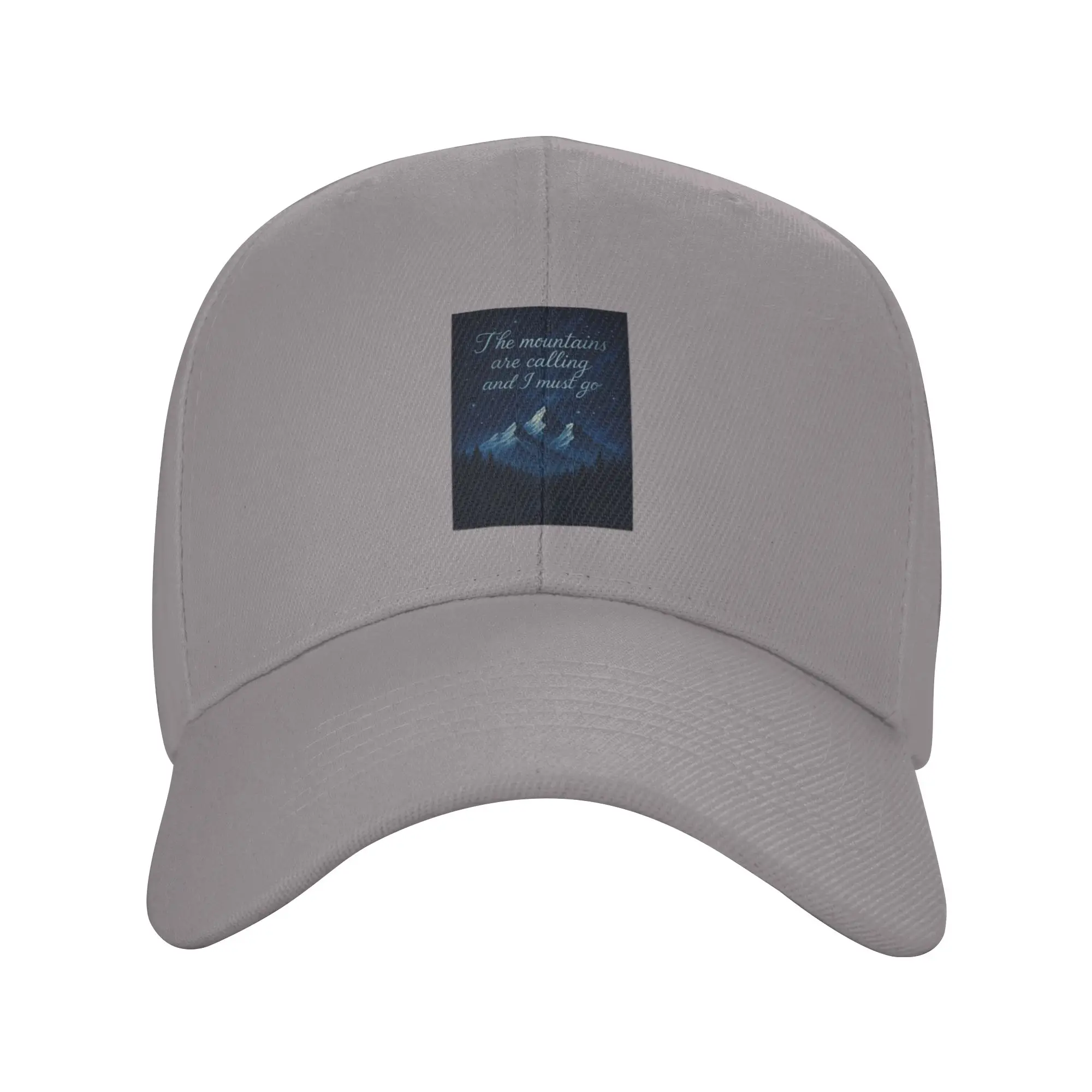 Hot Sale The Mountains Are Calling Baseball Cap  Adjustable Caps Men  College Outfit Caps Men