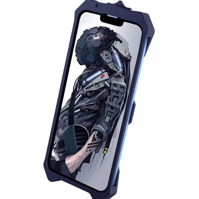 

Applicable to Apple 13 Pro metal mobile phone case anti-drop iPhone13 ProMax personalized creativity