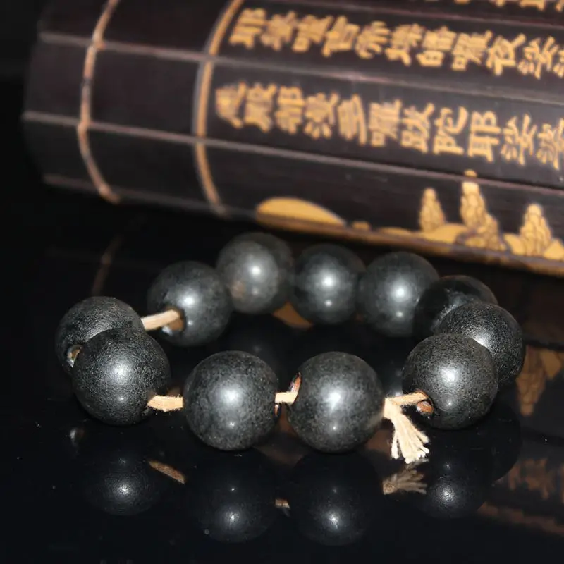 Old Agate Round Beads Beads Bracelet Patina Old Agate 5Mm Large Hole Beads String Beads Chain
