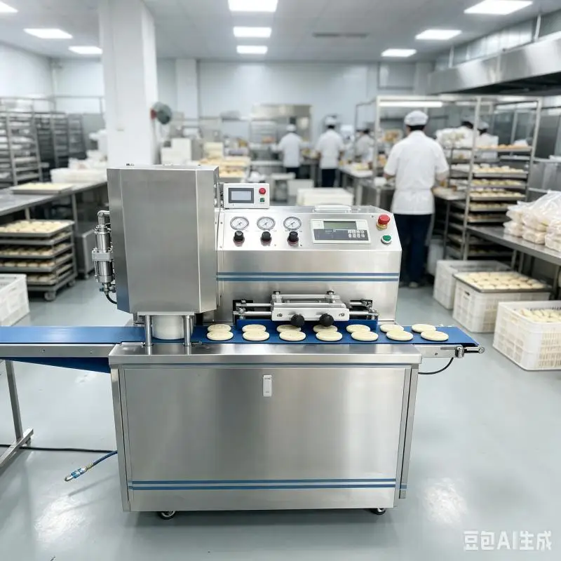 Customized Mooncake Pancake Forming Stamping Making Machine Automatic Dough Molding Equipment High Efficiency Production