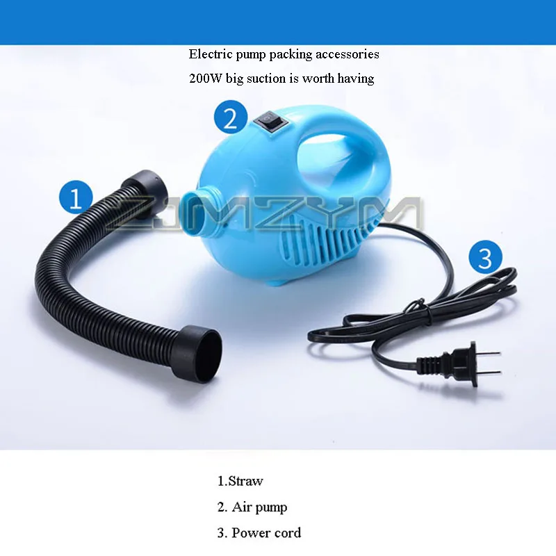 Storage Bag Vacuum Pump Electric Pump Household Suction Pump Compression Bag Pump With Large Radiator Window One-click Start - Image 3