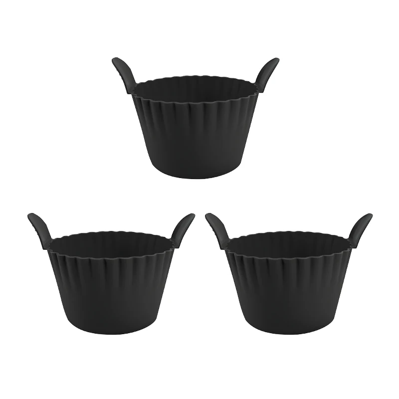 Silicone Cupcake Molds Non-Stick Heat Resistant Baking Cups for Oven And Microwave Cupcake Liners for Perfect Pastries