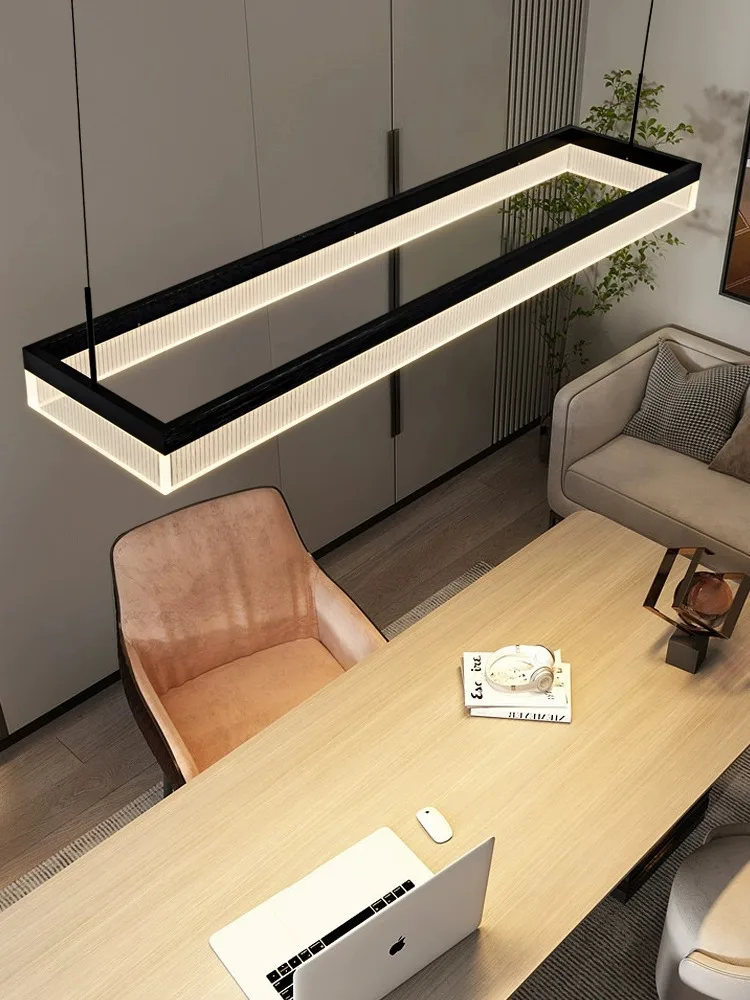 Simple modern restaurant chandelier designer light guide board dining room bar island lamp